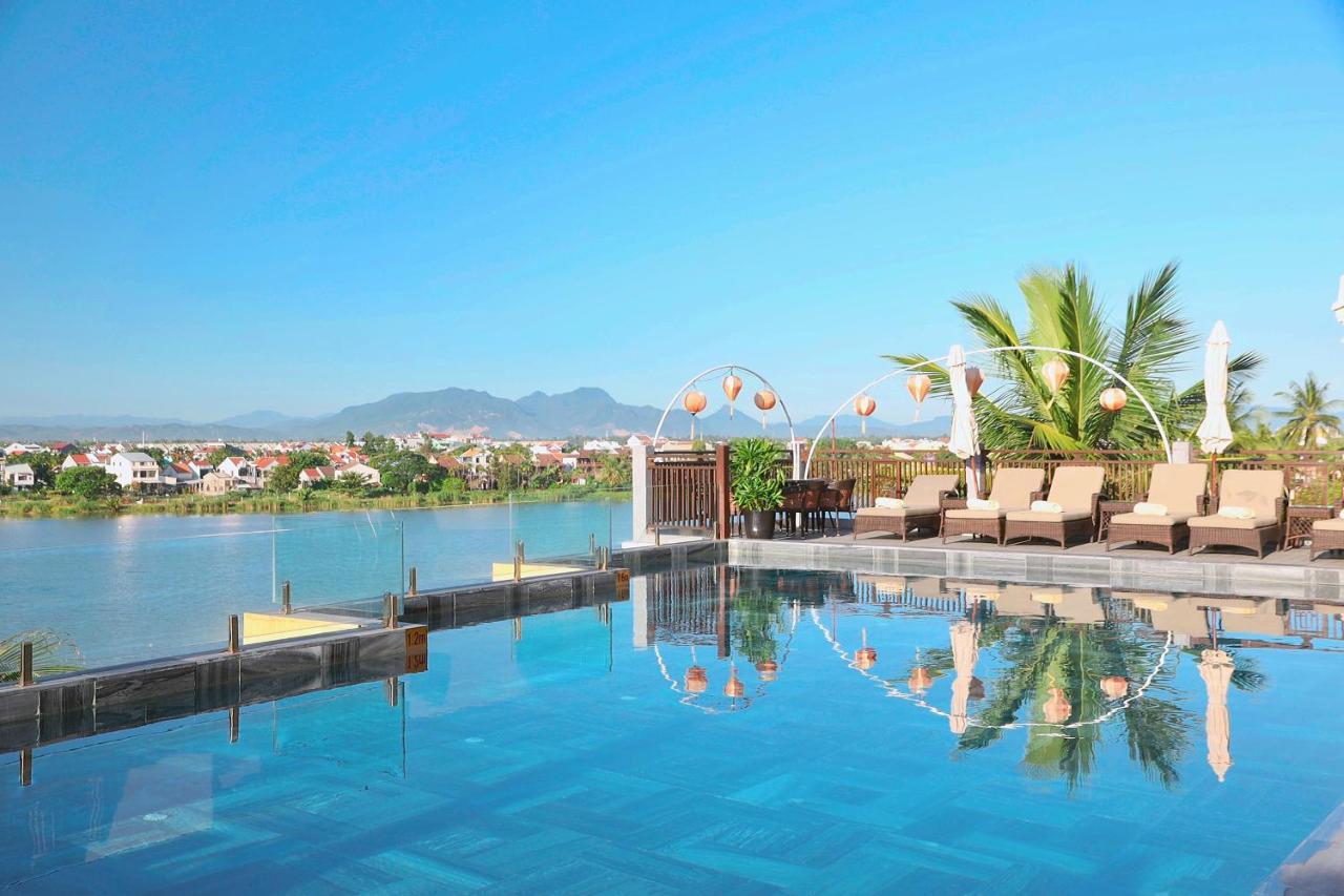 Little Riverside Hoi An . A Luxury Hotel & Spa Экстерьер фото View of the lake