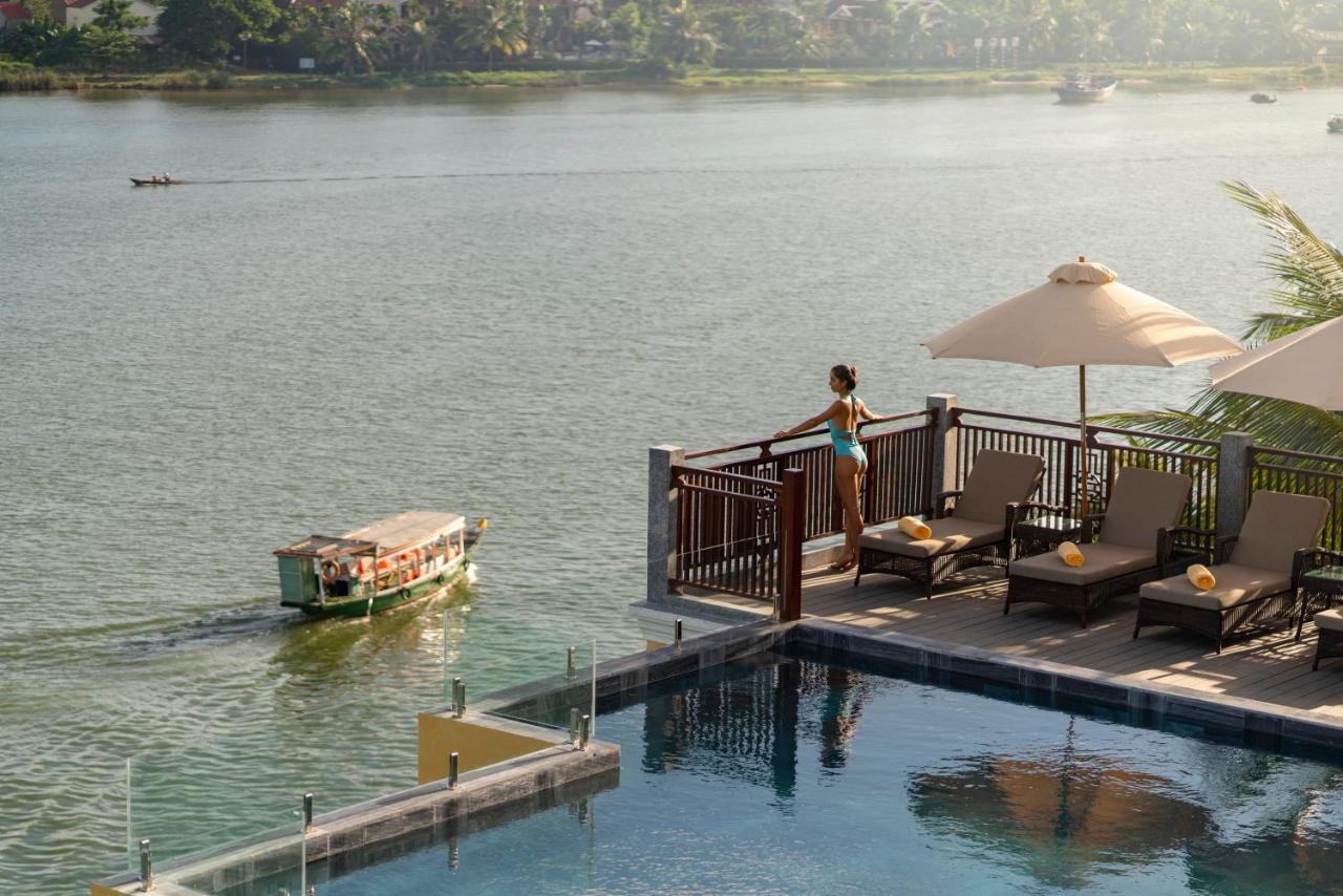 Little Riverside Hoi An . A Luxury Hotel & Spa Экстерьер фото View of the resort