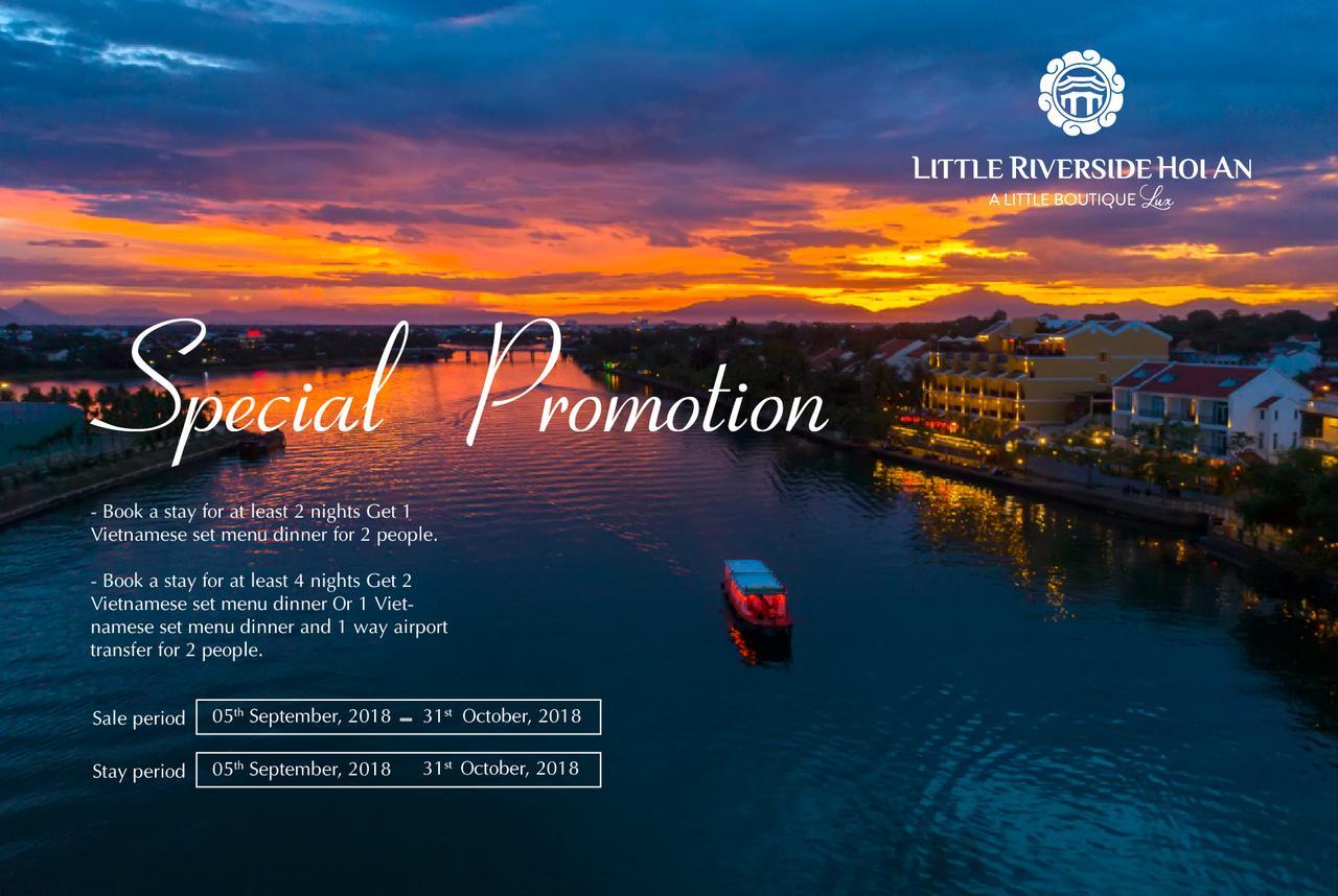 Little Riverside Hoi An . A Luxury Hotel & Spa Экстерьер фото Little Riverside Hotel