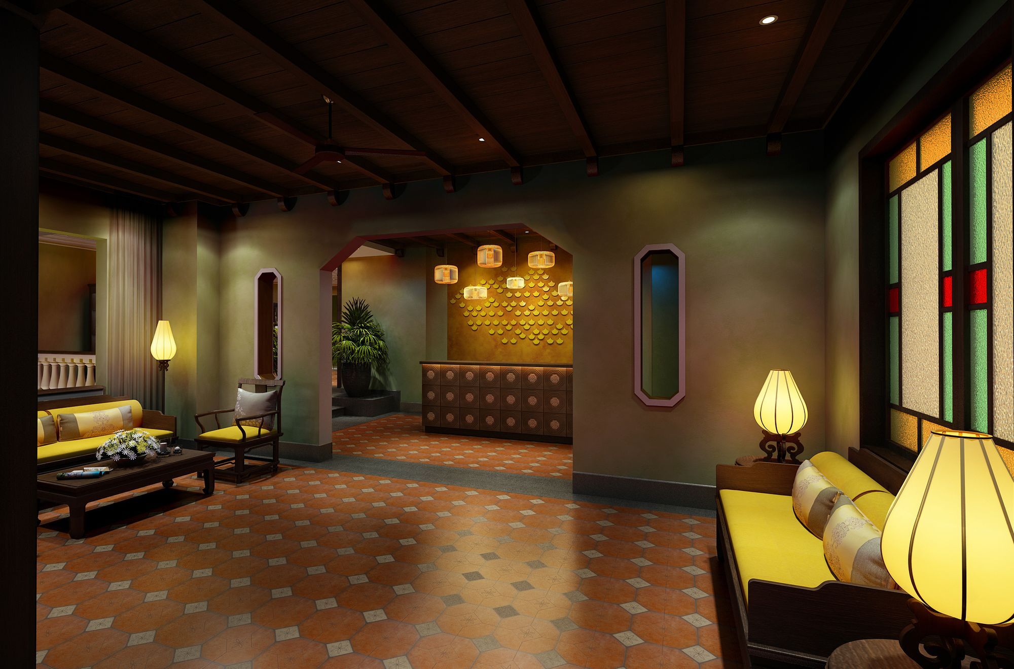 Little Riverside Hoi An . A Luxury Hotel & Spa Экстерьер фото Interior of a Thai spa